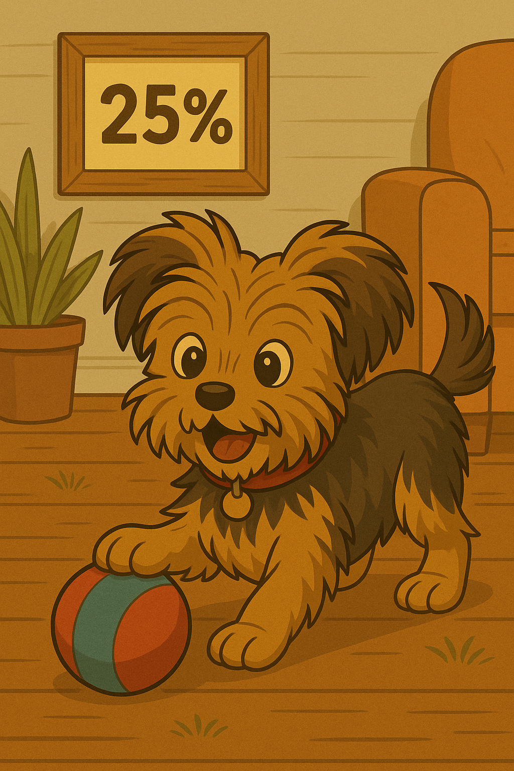 Cano jugando con su pelota