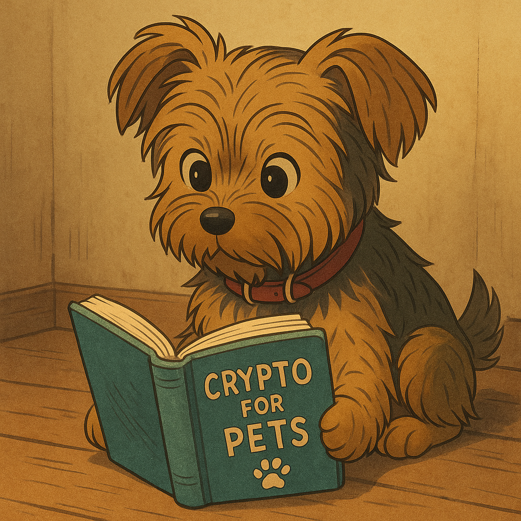 Cano leyendo sobre cripto